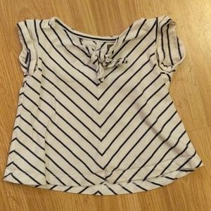Tea collection sailor swing top 6-9mo ADORABLE